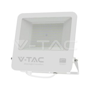 SKU-23443 100W LED Floodlight SMD SAMSUNG Chip 1m Wire White Body Grey Frosted Glass 6400K