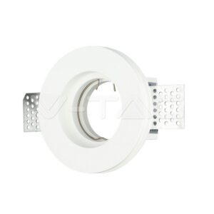 SKU-3652 GU10 Fitting Round Gypsum White Ф103