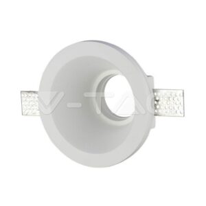 SKU-3654 GU10 Fitting Round Gypsum White Deep Ф132