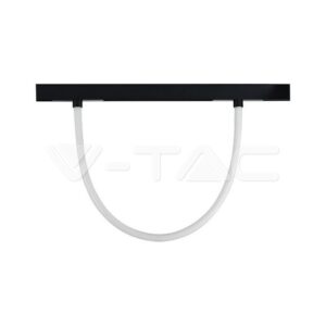 SKU-10275 12W LED Smart Magnetic Track Light Flexible Tube 1M CCT: 3IN1 Dimmable Black Body