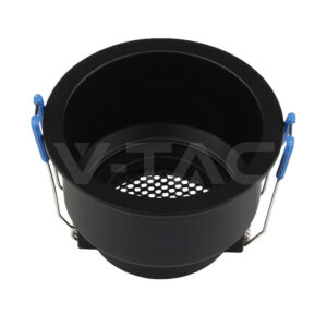 SKU-23762 GU10 Fitting Round Aluminum Body Deep Anti Glare Black Body Honey Comb