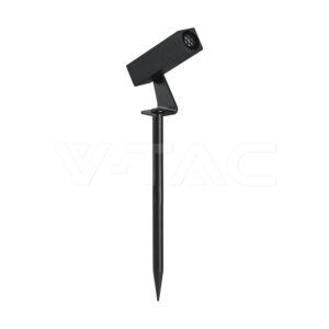 SKU-24008 2W LED Spike Aluminum 3000K Black Body IP65 Square