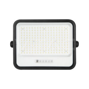 SKU-24086 400W LED Solar Floodlight 2000K-8000K Black Body Battery Indicator