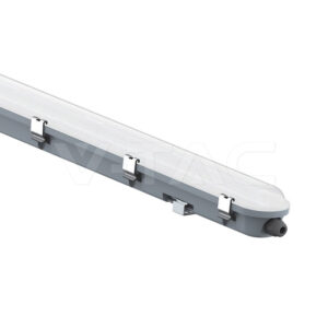 SKU-24016 LED Waterproof Fitting Milky Cover 1200mm 36W Sensor+SS Clips 6500K