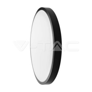 SKU-76361-24 24W LED Dome Light SAMSUNG Chip 3000K Round Black Frame IP44