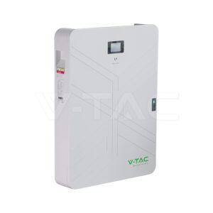 SKU-12713 14.33kWh LV LiFePO4 Battery Wall Mounting IP20 8000 Cycles Ultra Thin White